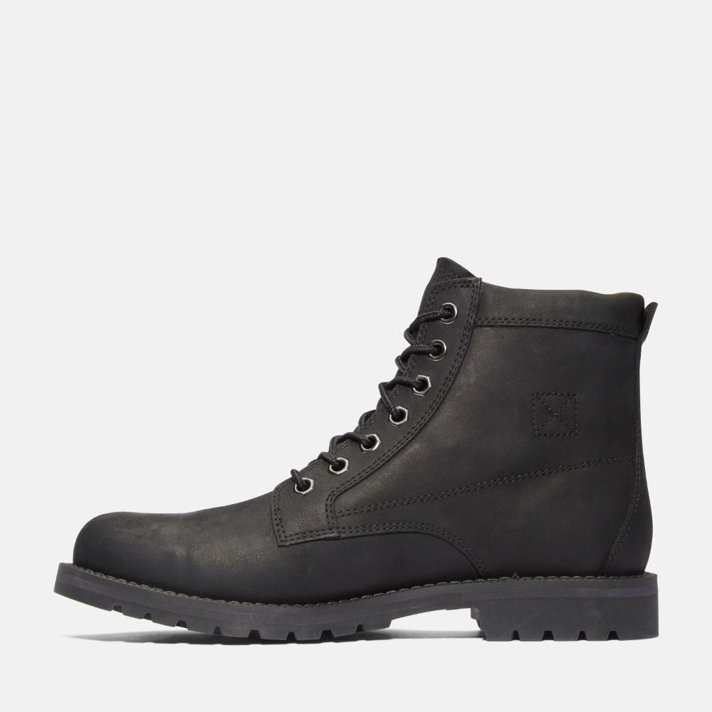 メンズ レッドウッド フォールズ ミッド レースアップ ウォータープルーフ ブーツ - ブラック |TB1A44P10151|【Timberland公式通販】ティンバーランドオンラインショップ