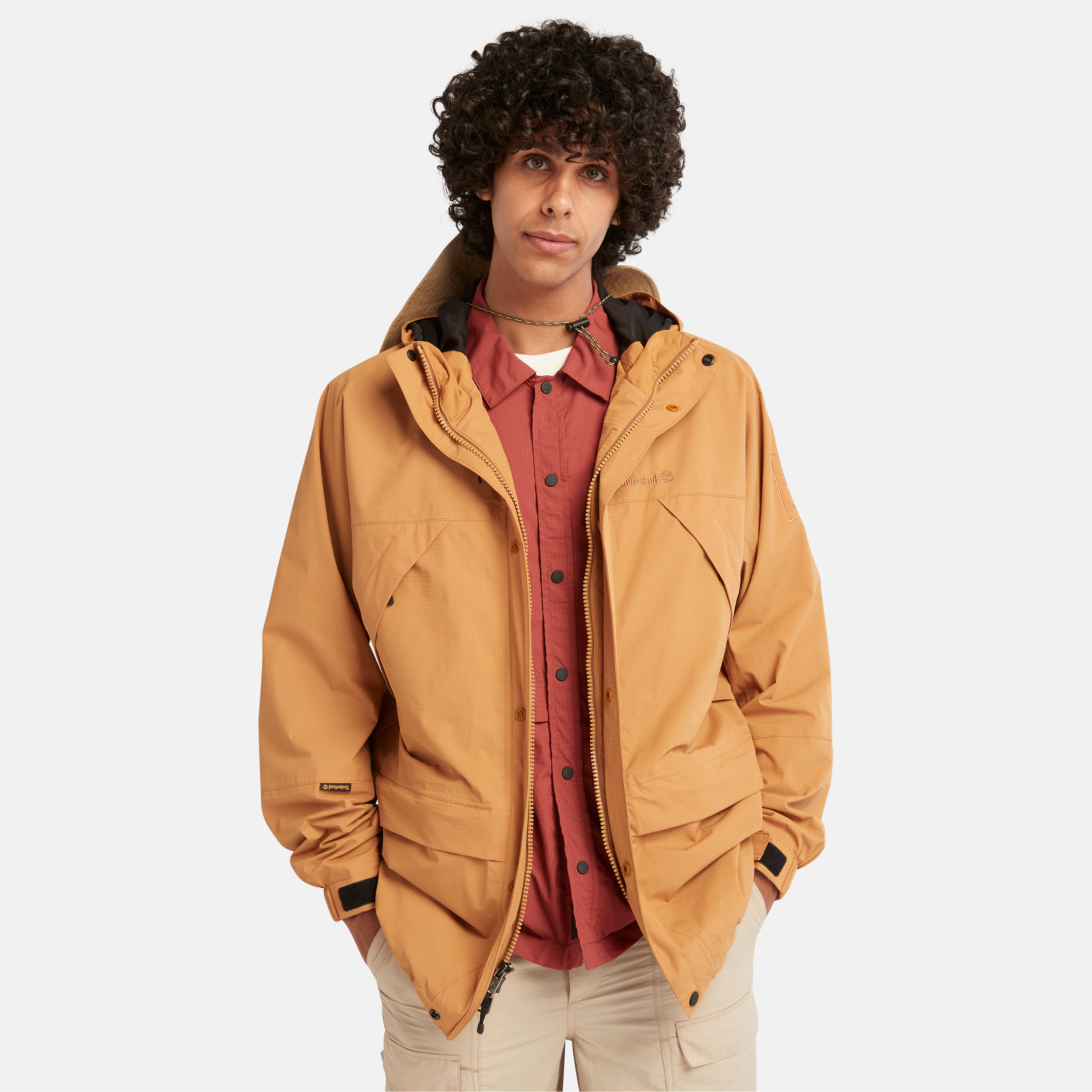 メンズ ティンバードライ ウォータープルーフ トレイル ジャケット|TB0A6R9FP471|【Timberland公式通販】ティンバーランド オンラインショップ