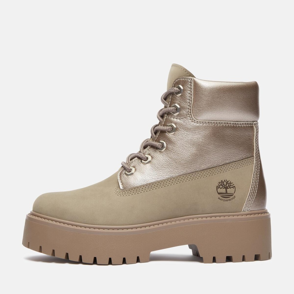 【新品】Timberland ストーンストリート 6インチ ブーツ 23cm ストーン ストリート 6インチ ウォータープルーフ ブーツ