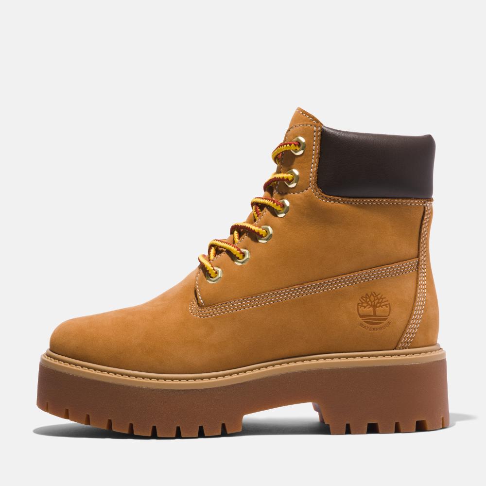 【TIMBERLAND】ストーンストリート ミッド 7アイ 厚底ブーツ ストーン ストリート ミッド セブンアイ プラットフォーム
