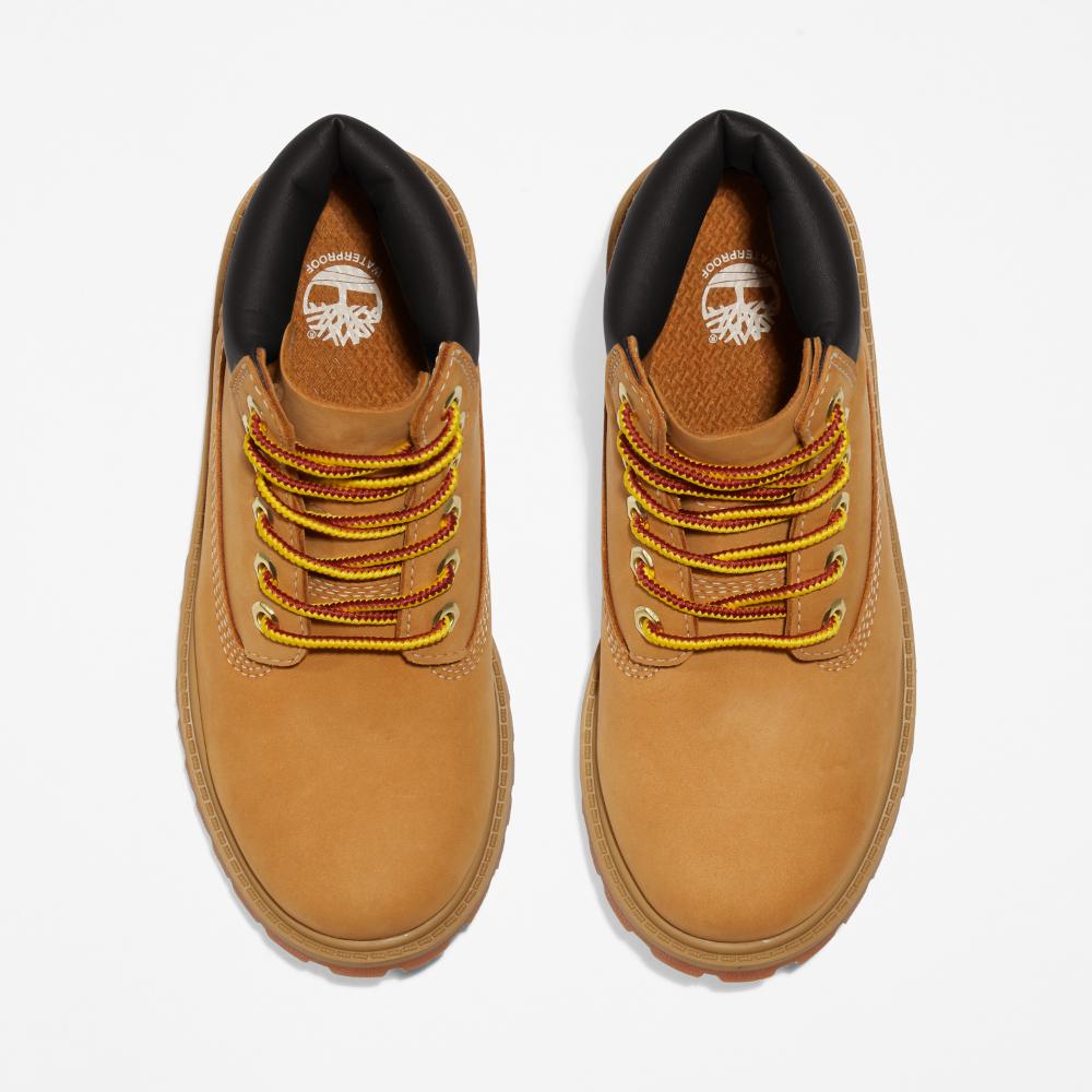 定番】ユース 6インチ プレミアム ウォータープルーフ ブーツ - ウィート |TB1127097131|【Timberland公式通販】ティンバーランドオンラインショップ