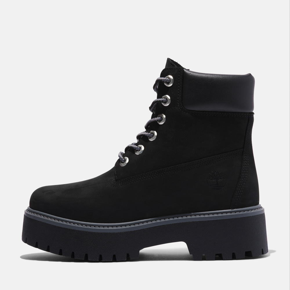 レディース ストーン ストリート 6インチ ウォータープルーフ ブーツ - ブラック|TB1A5RH50151|【Timberland公式通販】 ティンバーランドオンラインショップ
