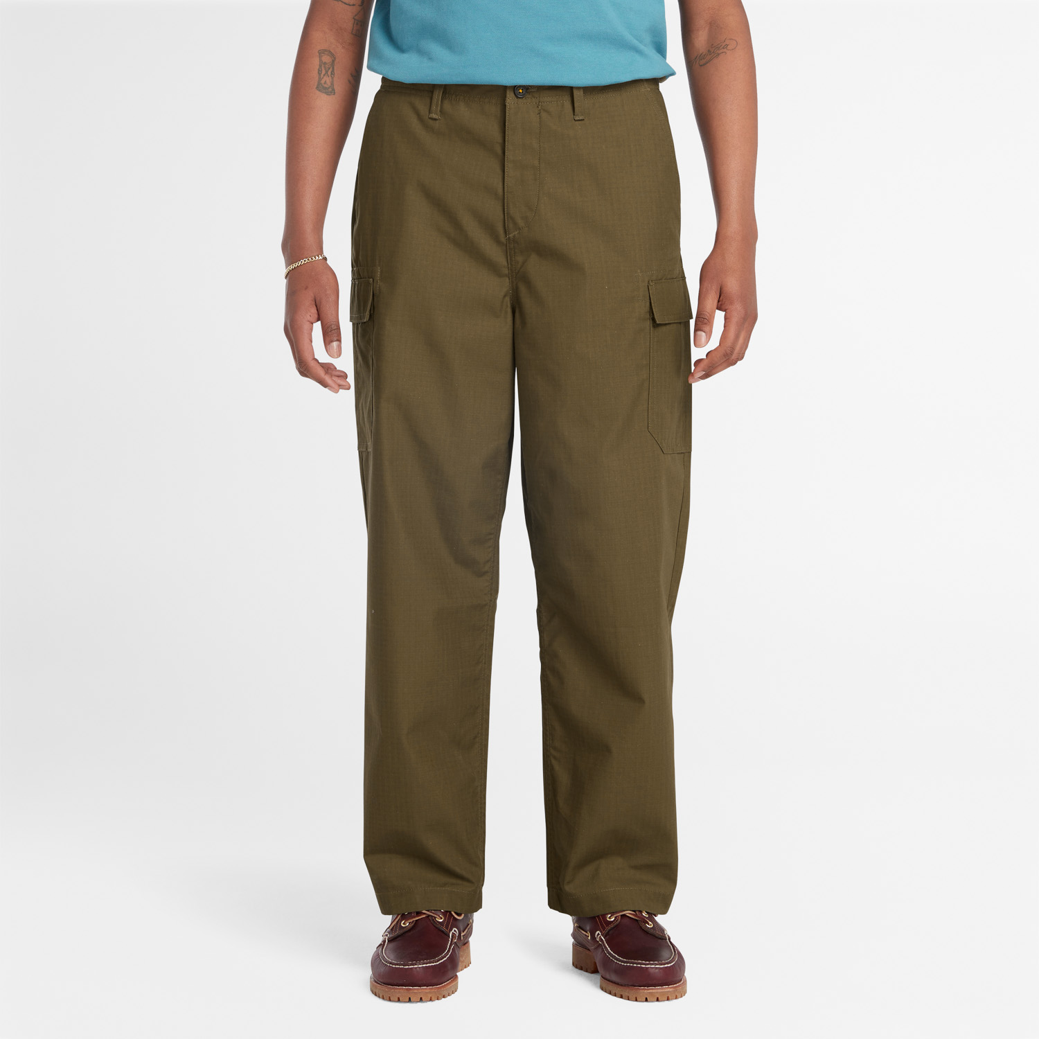 メンズ DWR ワイドレッグ カーゴ パンツ image number 3