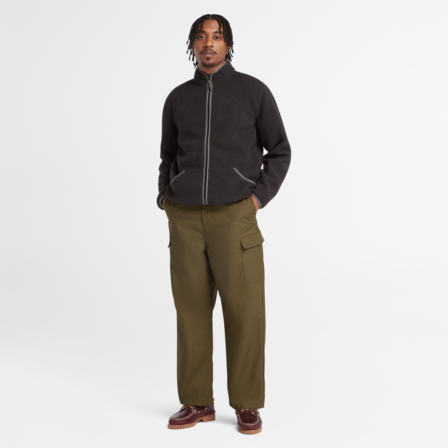 メンズ DWR ワイドレッグ カーゴ パンツ image number 1