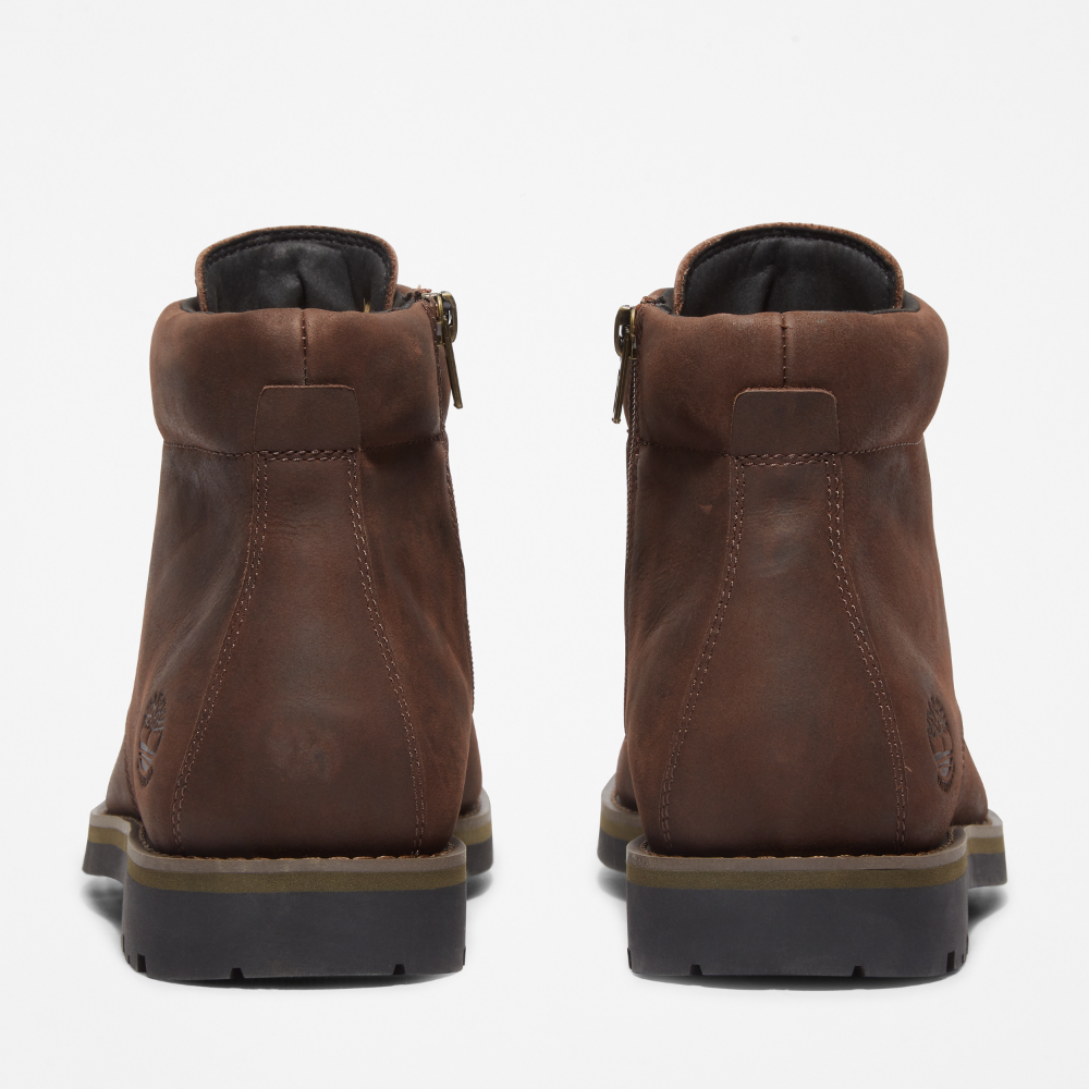 メンズ オールデン ブルック ウォータープルーフ サイトジップ ブーツ ダークブラウン| TB0A27YMV131  【Timberland公式】ティンバーランドオンラインショップ