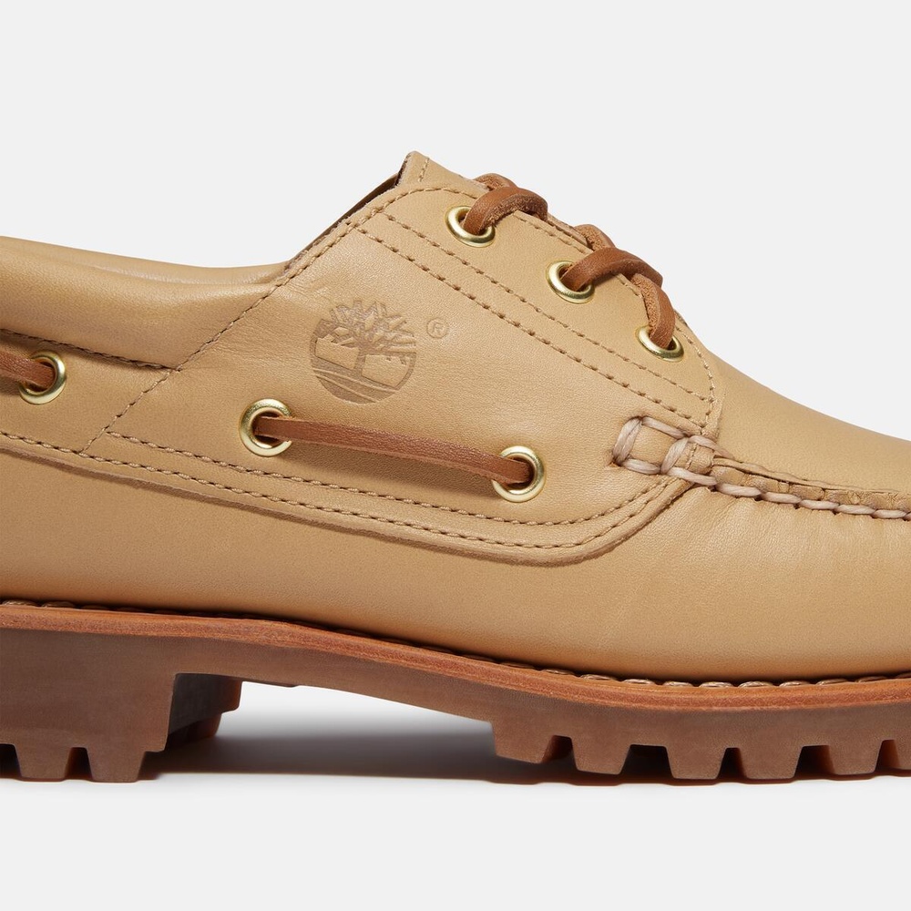 【ゆうや】TIMBERLAND 3Eye ライトブラウン 27cm Timberland 3EYE CLASSIC LUG LIGHT BROWN NUBUCK a5p4z
