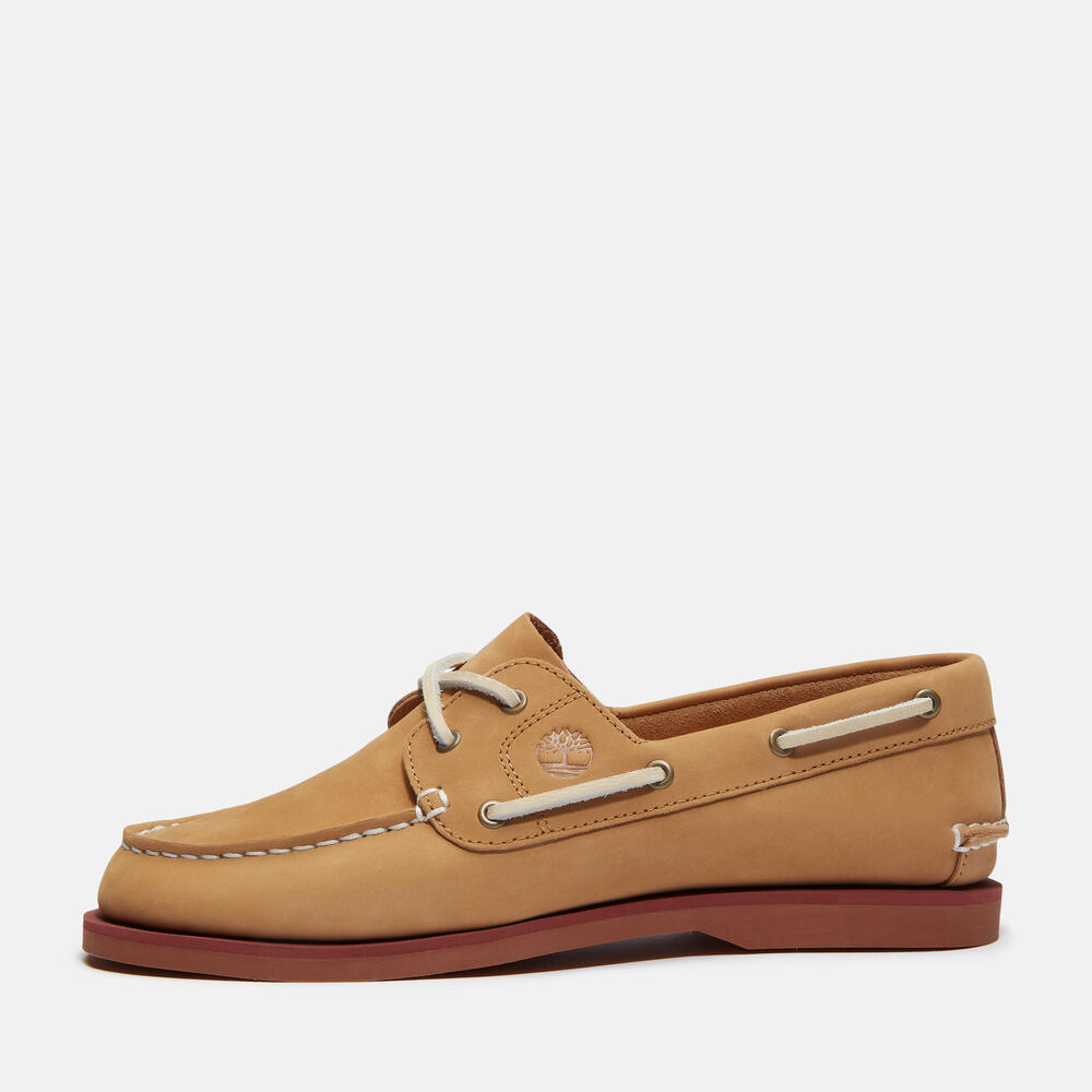 Timberland クラシックレザーボートシューズ クラシック レザー ボート シューズ レディース ｜【Timberland