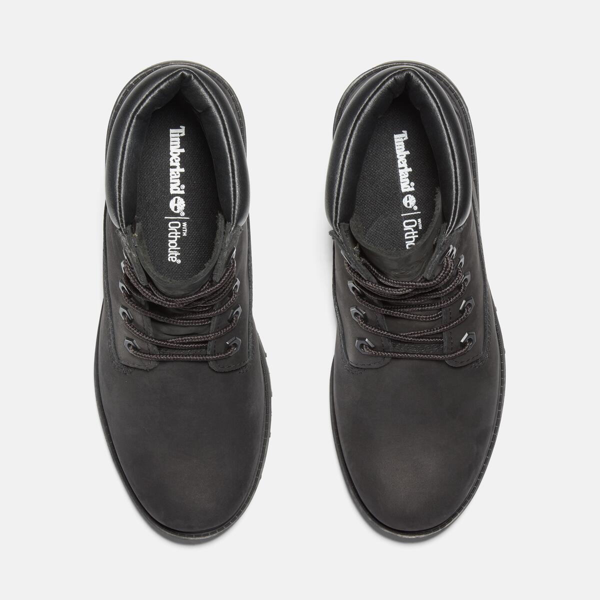 レディース リンデン ウッド 6インチ レースアップ ウォータープルーフ ブーツ -  ブラック|TB1A156S0011|【Timberland公式通販】ティンバーランドオンラインショップ