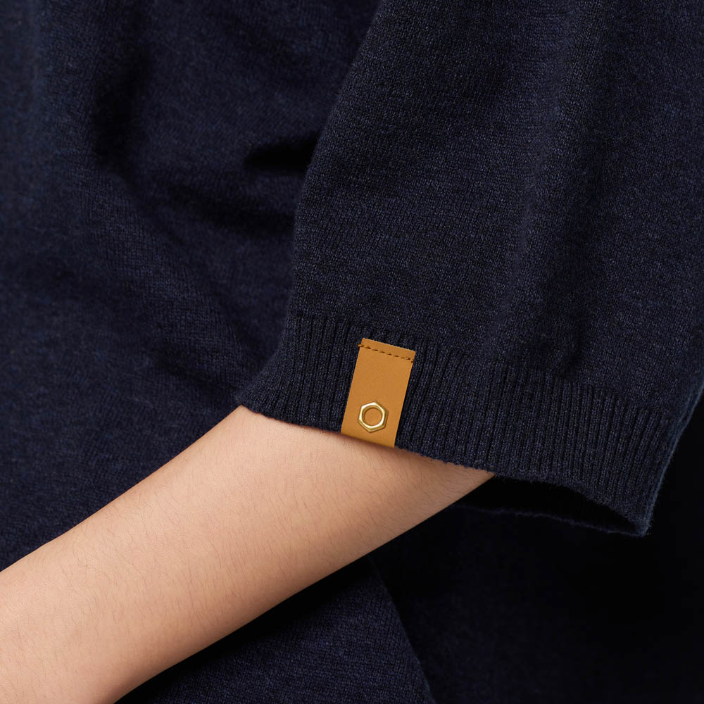 【TOKYO DESIGN COLLECTIVE】 オールジェンダー  半袖 ポロ ニット image number 3