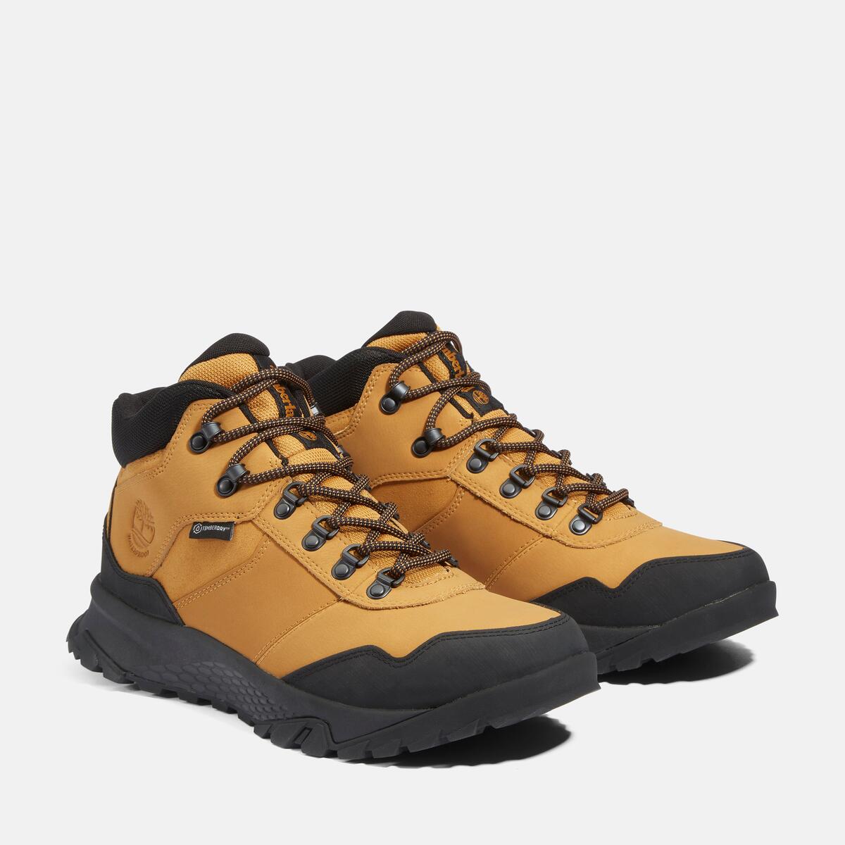 メンズ リンカーン ピーク ミッド レースアップ ウォータープルーフ ハイキング ブーツ -  ウィート|TB1A2G4S2311|【Timberland公式通販】ティンバーランドオンラインショップ