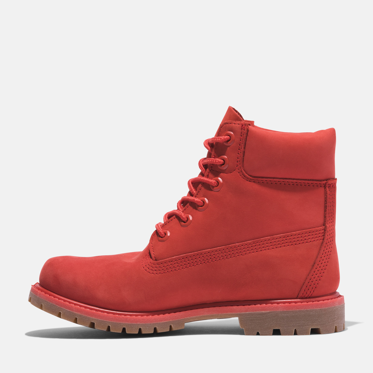 ティンバーランド Timberland ブーツ アイコン 6インチ プレミアム ルビー レッド ヌバック 40周年記念(6942R 6inch  Ruby Red Nubuck BOOT メンズ)