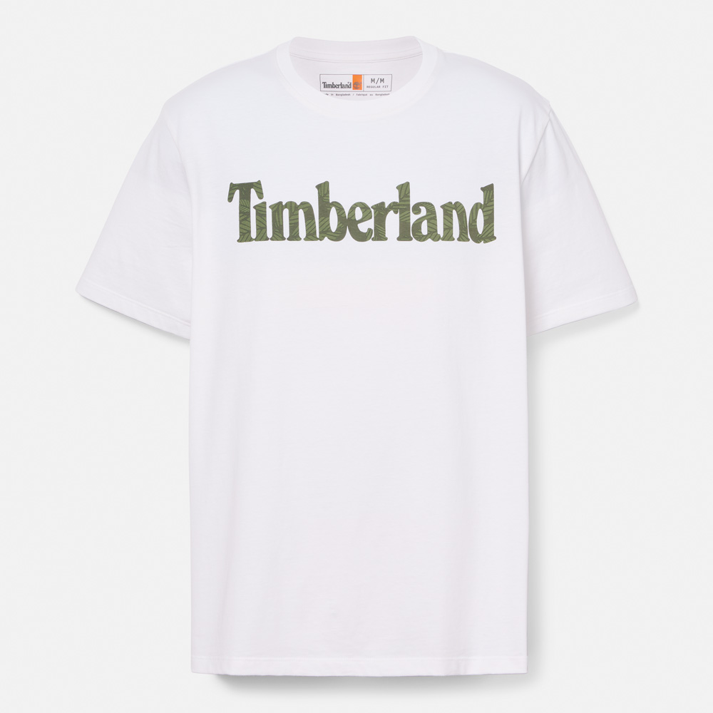 【Timberland】Tree ロゴ 半袖 Tシャツ グリーン / 送料無料 半袖 ブーツ ロゴ Tシャツ メンズ ｜【Timberland公式通販