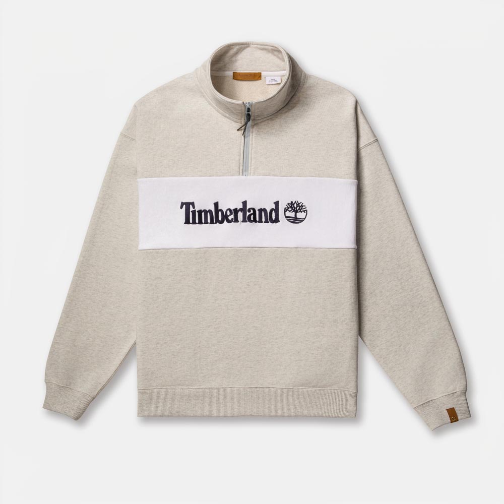 スウェット・トレーナー [TIMBERLAND] HALF ZIP-UP SWEAT TOKYO DESIGN COLLECTIVE】 ハーフジップ スウェットシャツ ユニ