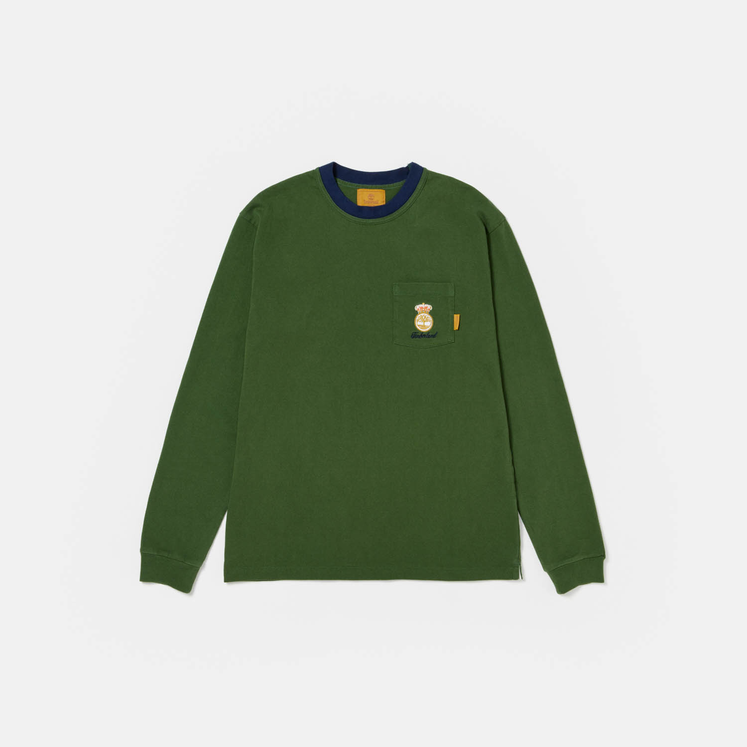 【Timberland】Tree ロゴ 半袖 Tシャツ グリーン / 送料無料 ティンバーランド Timberland シャツ 半袖 チェック S 緑