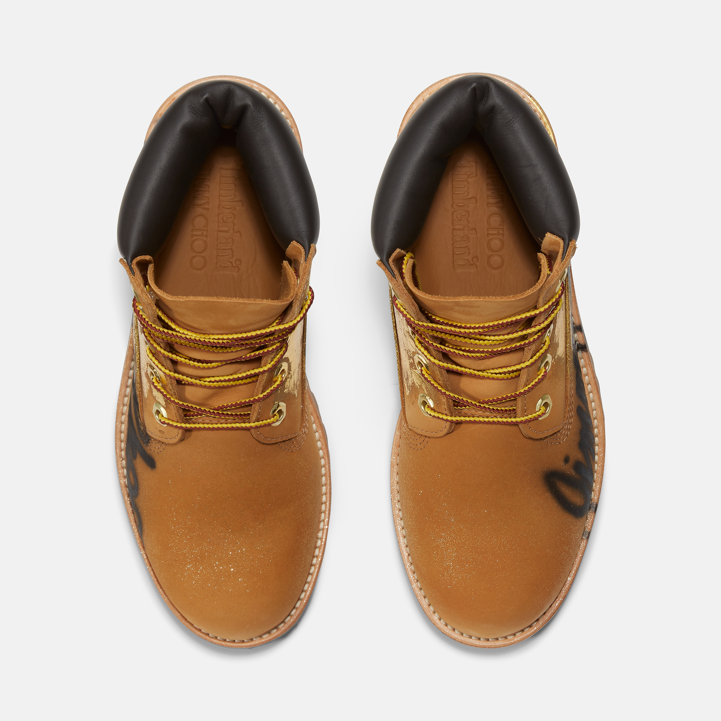 Jimmy Choo x Timberland】レディース 6インチ スプレー プリント ブーツ - ウィート/ゴールド|TB0A61NQ2311|【 Timberland公式通販】ティンバーランドオンラインショップ