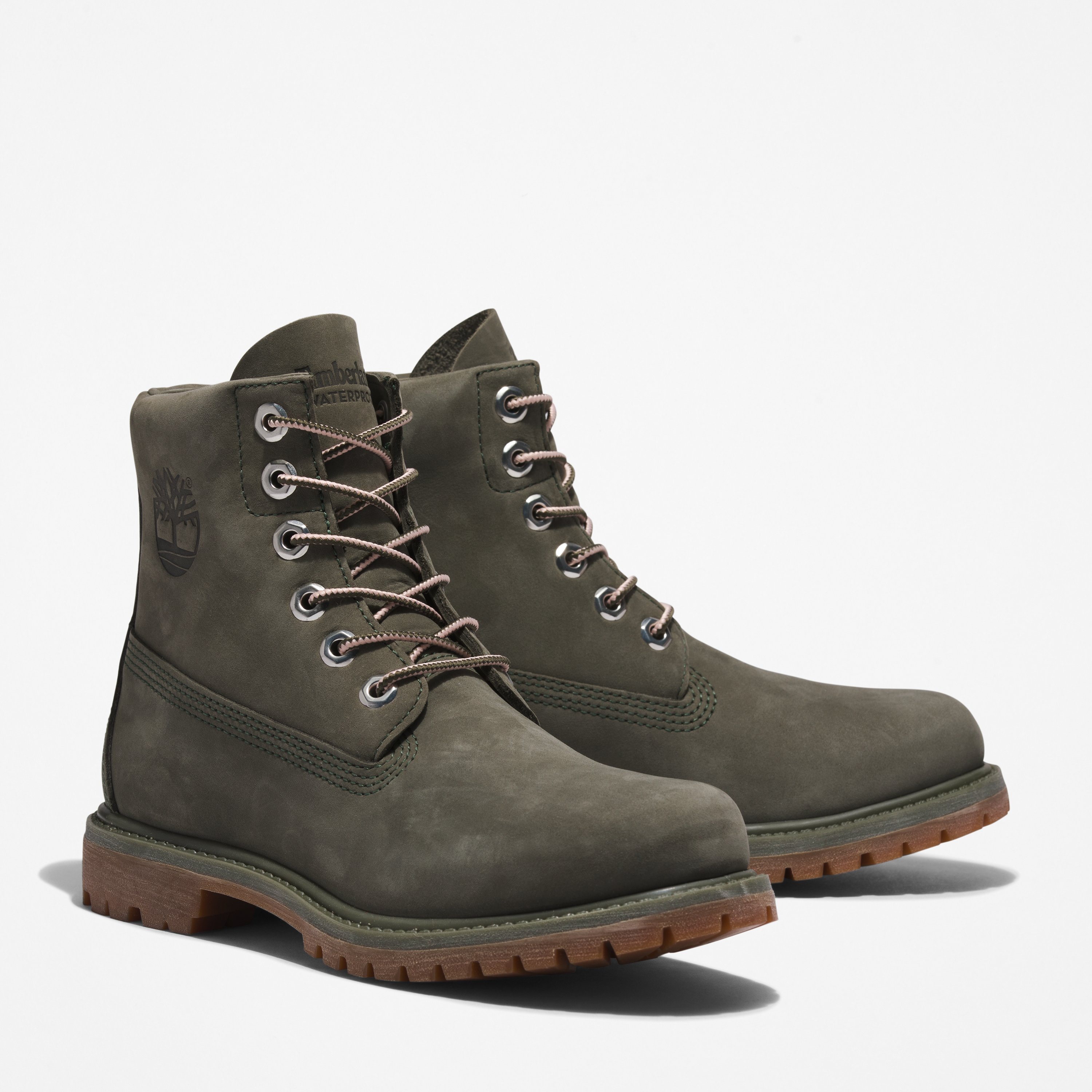 レディース ネリー 6インチ ウォータープルーフ ブーツ - ダークグリーン|TB0A44JUA581|【Timberland公式通販】ティンバーランド オンラインショップ