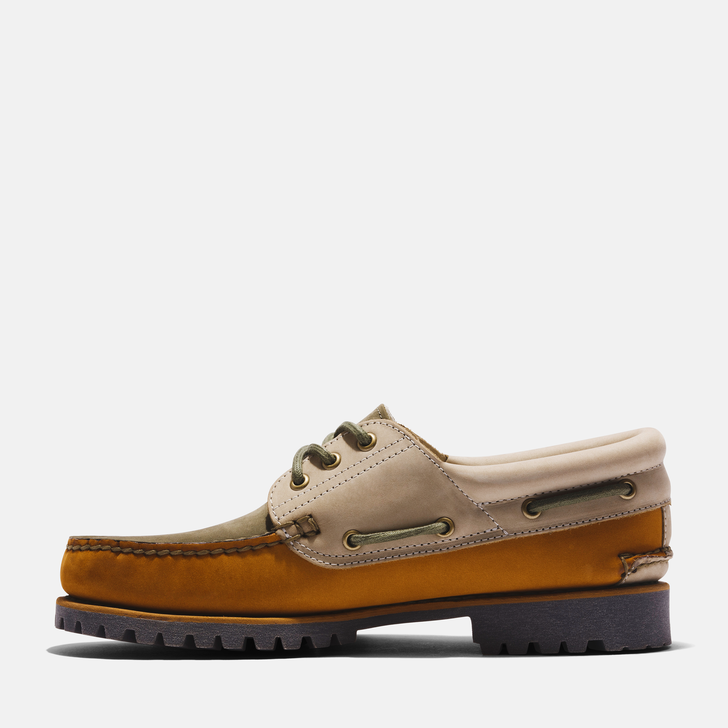 メンズ スリーアイ ラグ ハンドソーン ボートシューズ - ウィート|TB0A5P5M2311|【Timberland公式通販】ティンバーランド オンラインショップ
