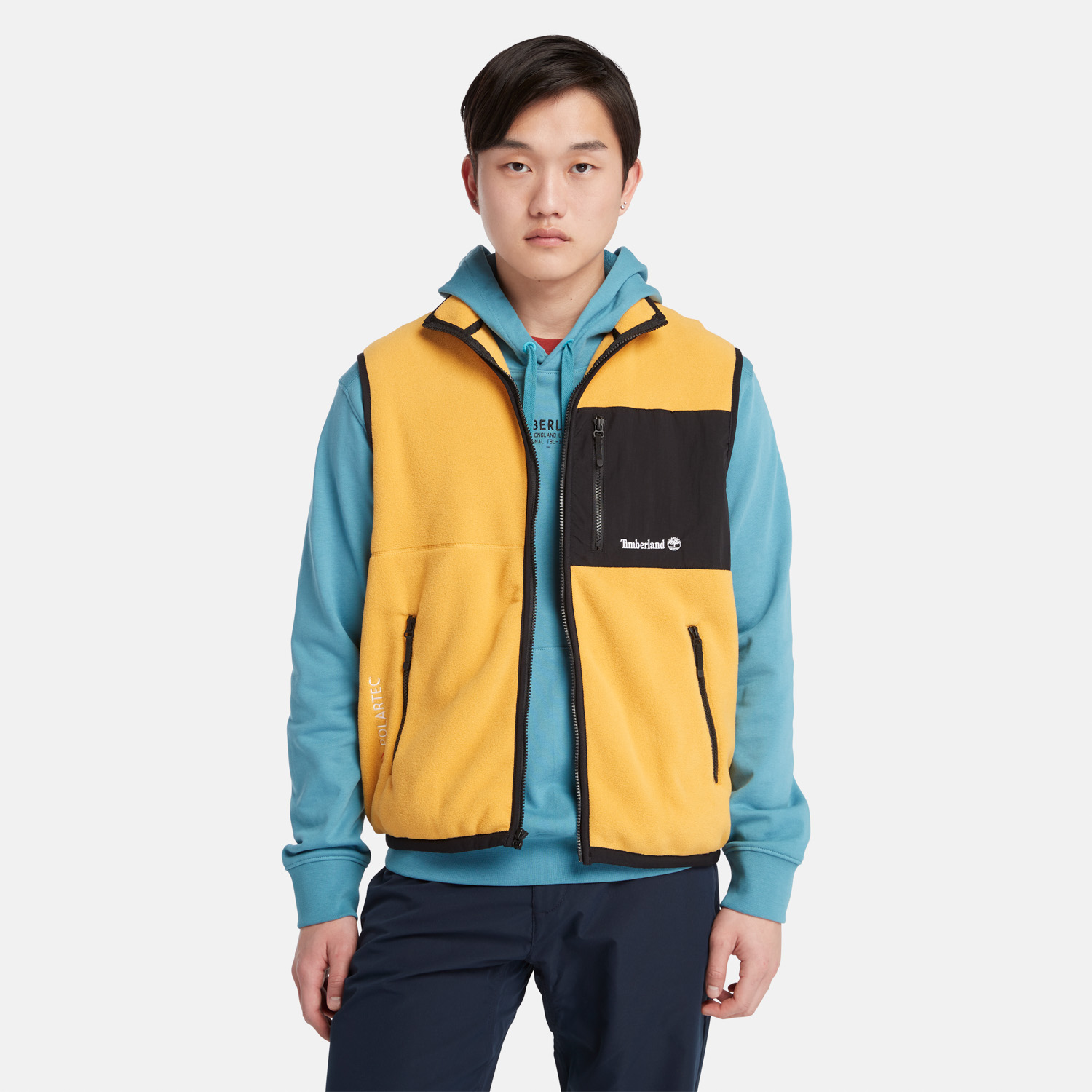 卸売 珍品00s フリースベストマルチポケットy2k Timberland トップス