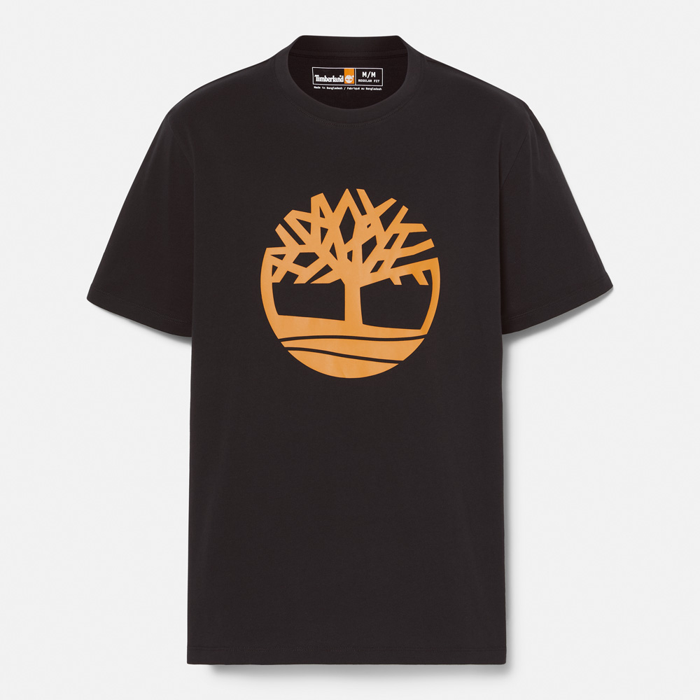 【Timberland】Tree ロゴ 半袖 Tシャツ グリーン / 送料無料 セール】メンズ 半袖 ロゴ グラフィック Tシャツ（Tシャツ