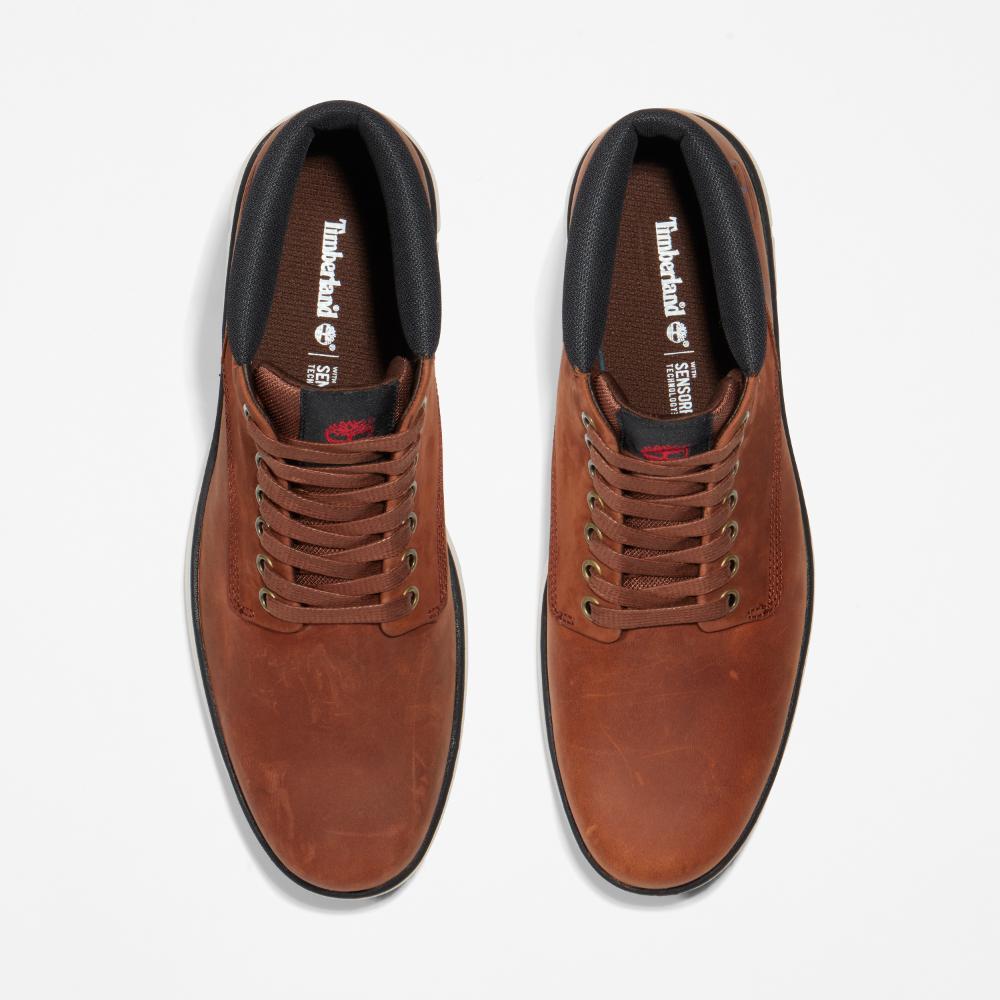 メンズ ブラッドストリート レザー チャッカ ブーツ - ミディアムブラウン|TB0A13EE|【Timberland公式通販】ティンバーランド オンラインショップ