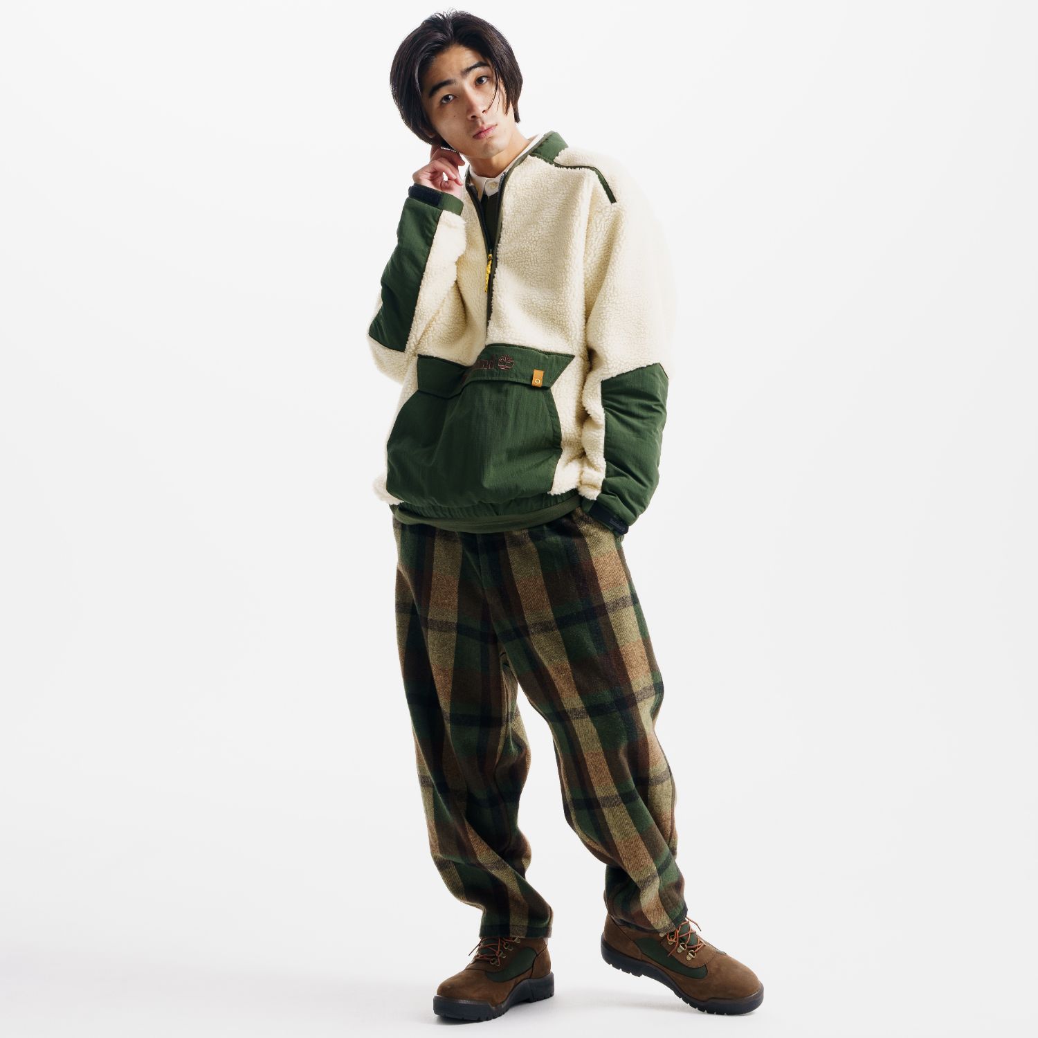 オールジェンダー ハーフジップ フリース ジャケット|TB0A5URKV041|【Timberland公式通販】ティンバーランドオンラインショップ