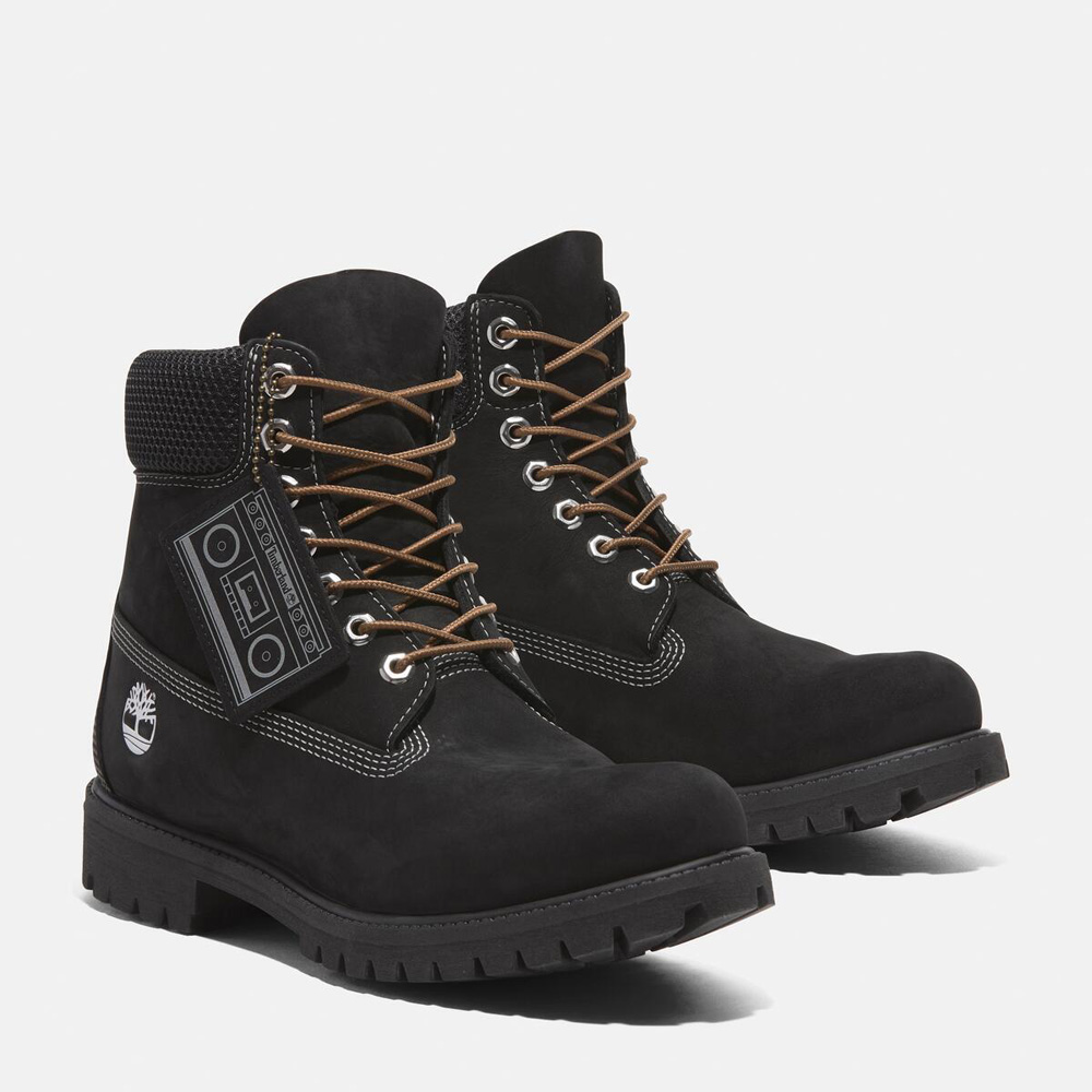 メンズ ティンバーランド® 6インチ プレミアム レースアップ ウォータープルーフ ブーツ - ブラック|TB0A2P6WW051|【 Timberland公式通販】ティンバーランドオンラインショップ