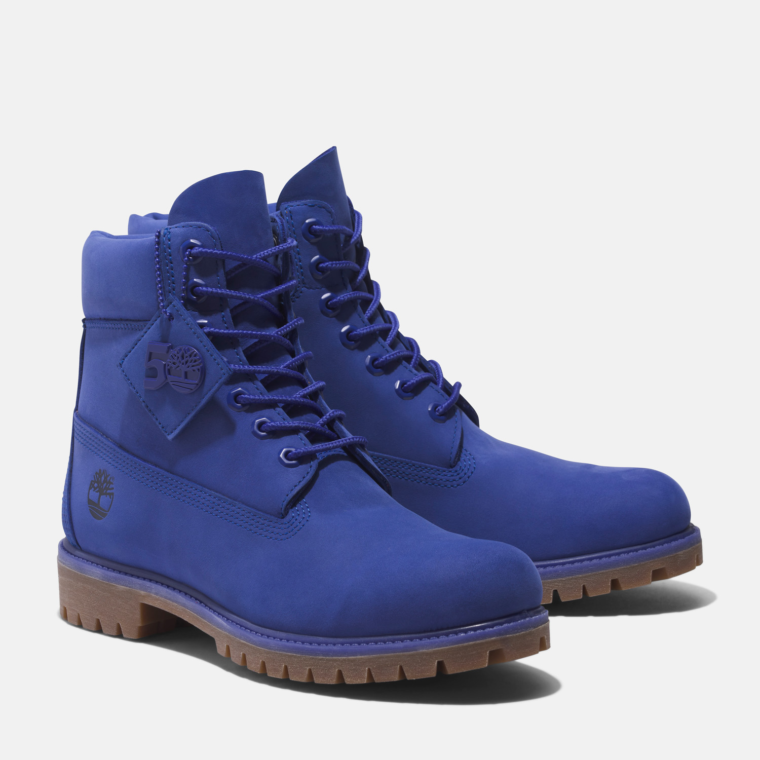 50th Anniversary】メンズ ティンバーランド® プレミアム 6インチ ウォータープルーフ ブーツ -  クレマチスブルー|TB0A5VE9G581|【Timberland公式通販】ティンバーランドオンラインショップ