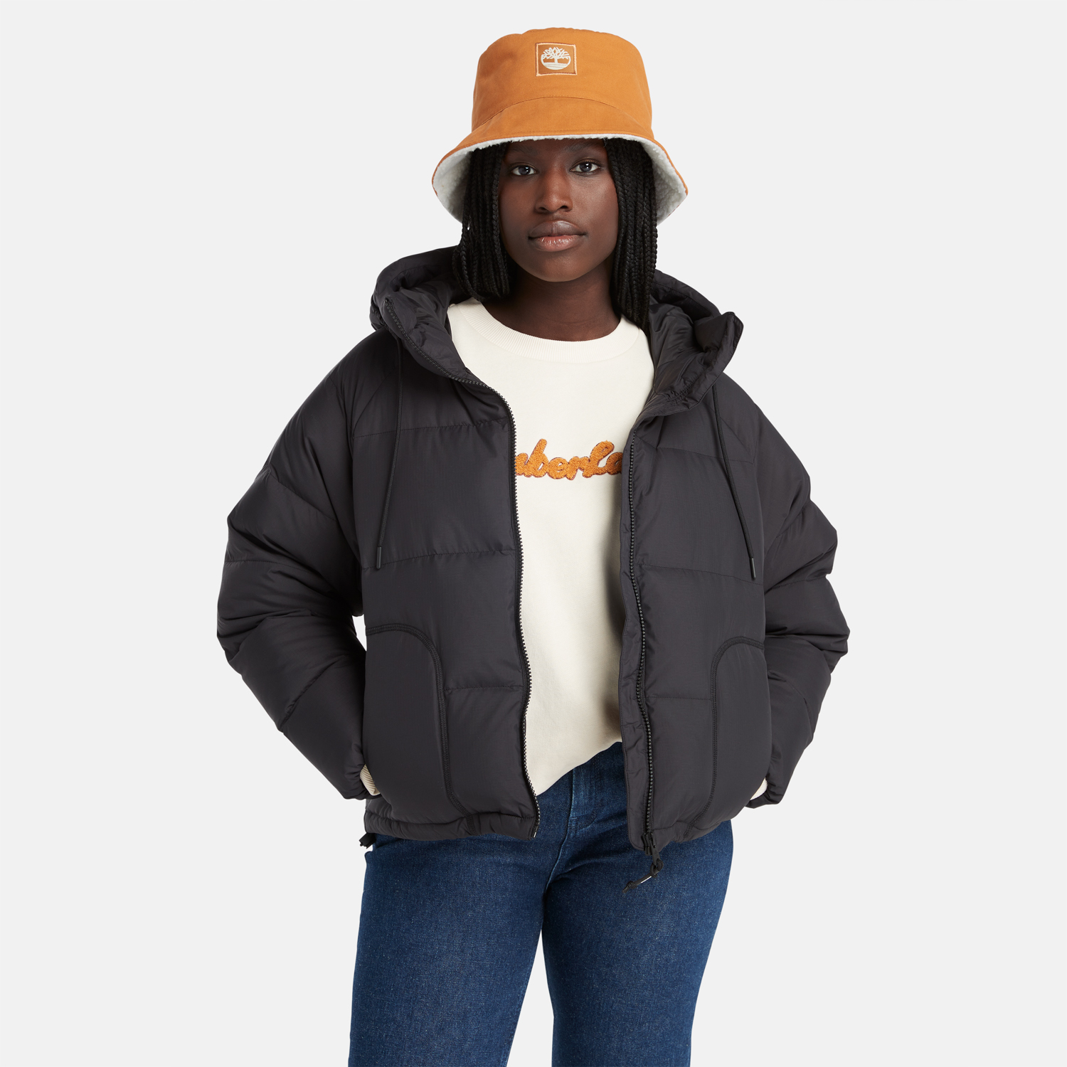 レディース リサイクル ダウン パファー ジャケット|TB0A6HHH|【Timberland公式通販】ティンバーランドオンラインショップ