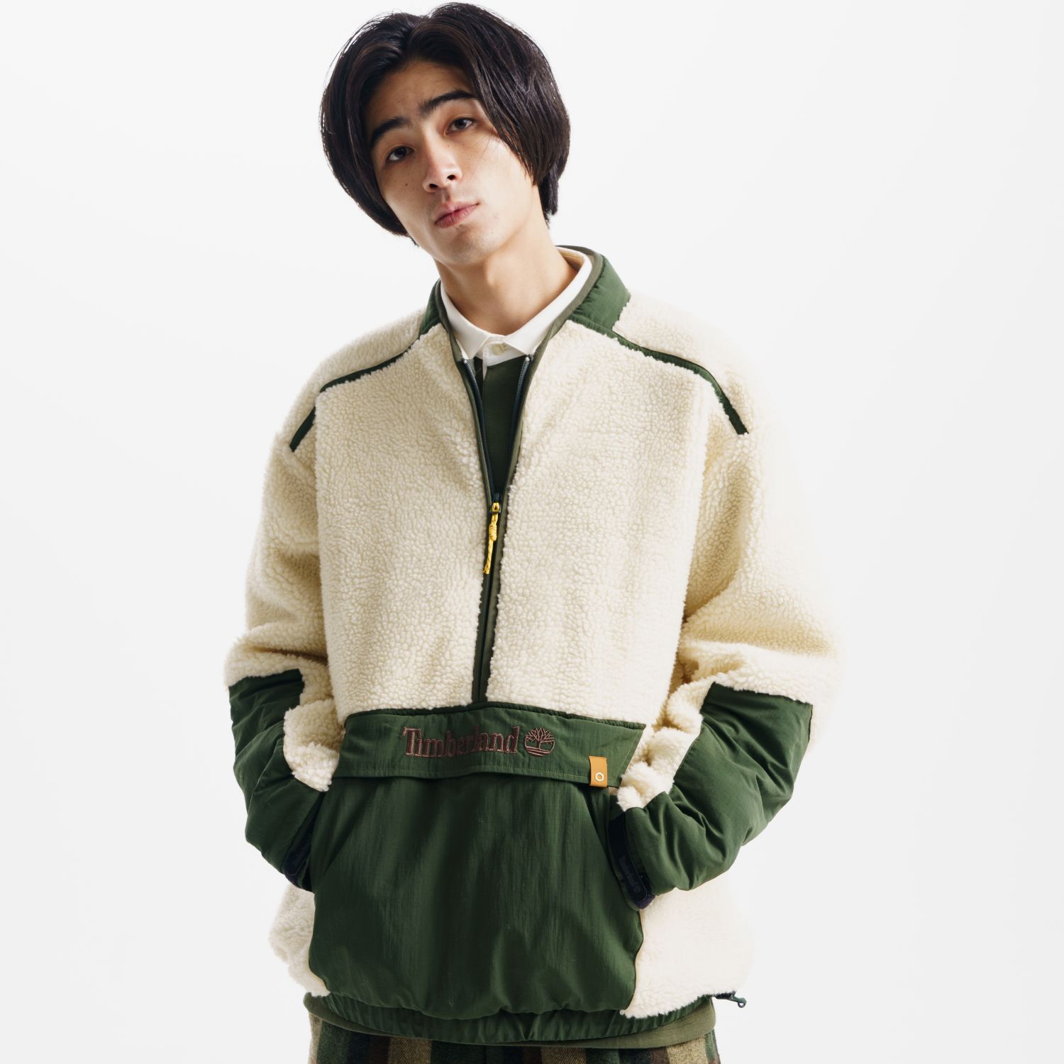 オールジェンダー ハーフジップ フリース ジャケット|TB0A5URKV041|【Timberland公式通販】ティンバーランドオンラインショップ
