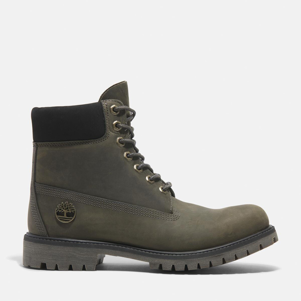 Timberland 6インチ ダブルカラーブーツ ブラック 27cm