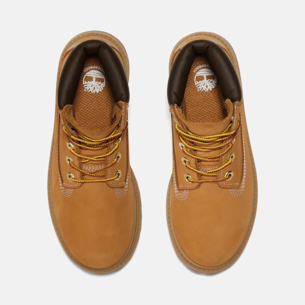 定番】ジュニア 6インチ プレミアム ウォータープルーフ ブーツ - ウィート|TB1129097131|【Timberland公式通販】 ティンバーランドオンラインショップ