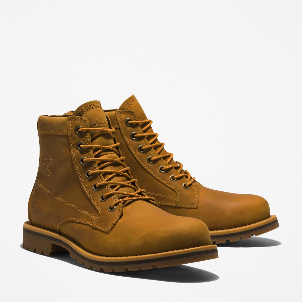 ティンバーランド Timberlandブラウン ハイカットミリタリーブーツ
