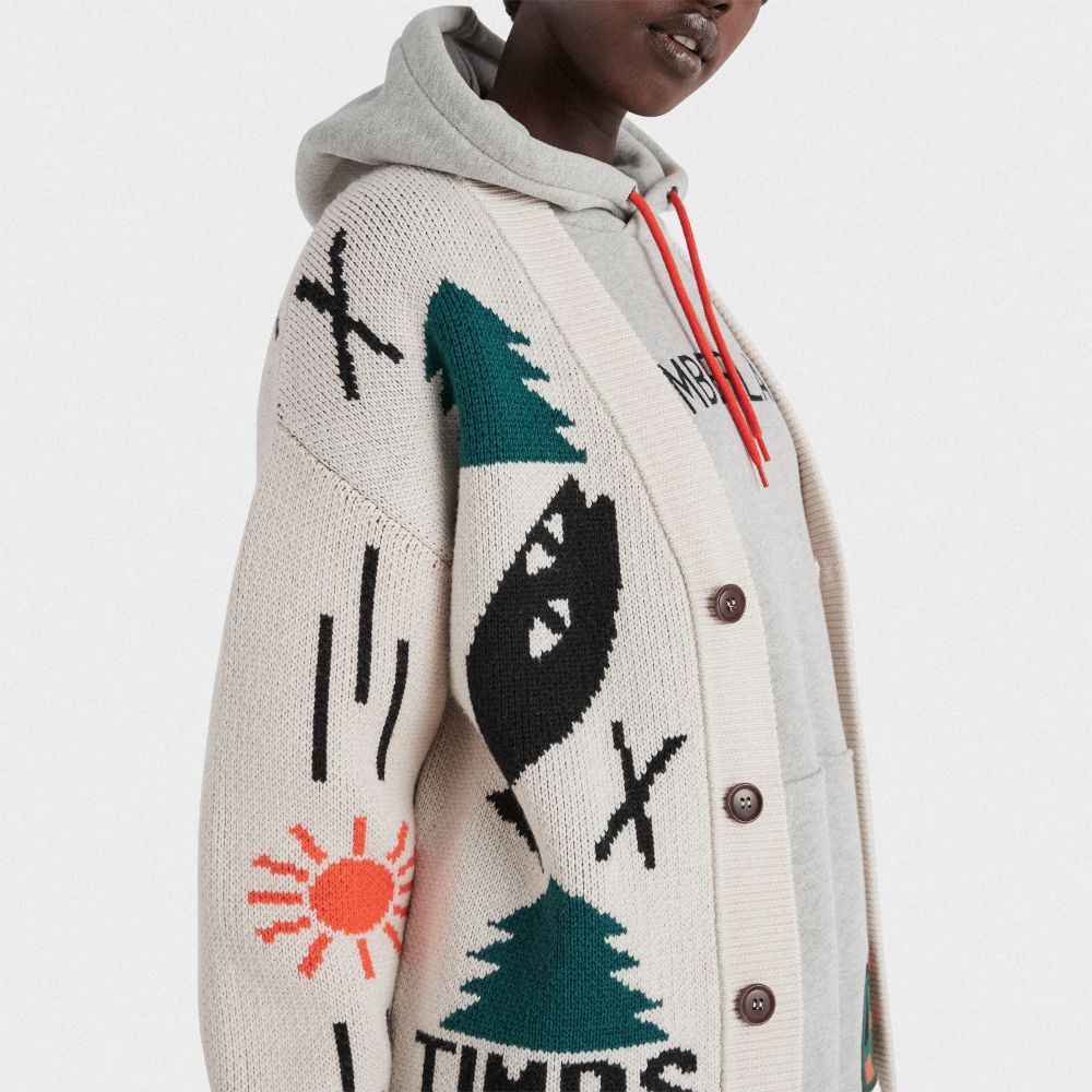 Nina Chanel Abney x Timberland®】オールジェンダー フューチャー73 インスタリア カーディガン |TB0A5N9ZV041|【Timberland公式通販】ティンバーランドオンラインショップ